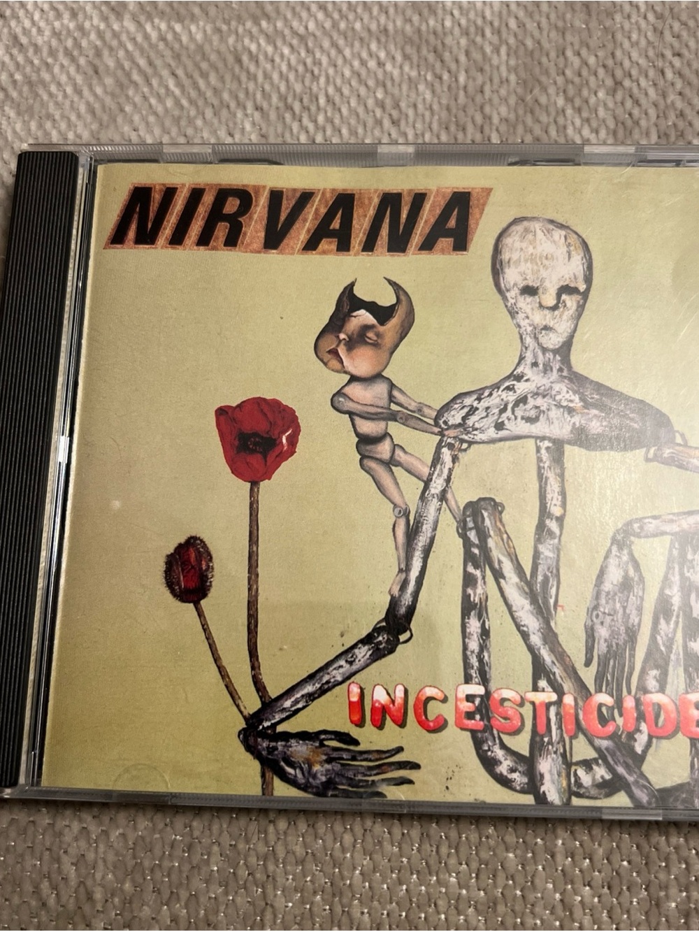 Nirvana Incesticide CD 1992 vintage Grunge rock Kurt Cobain Dave Grohl Sub Pop